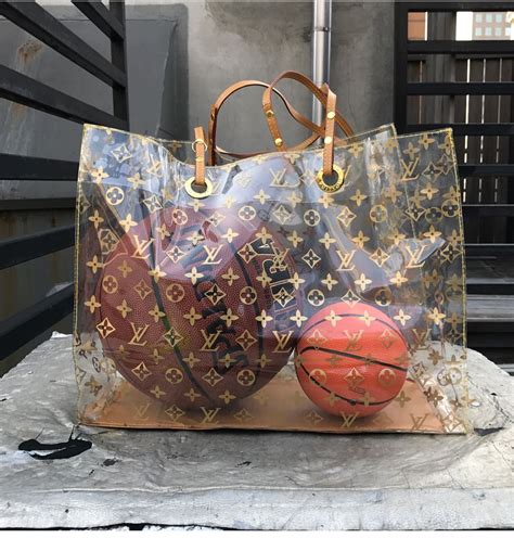 clear lv tote bag.